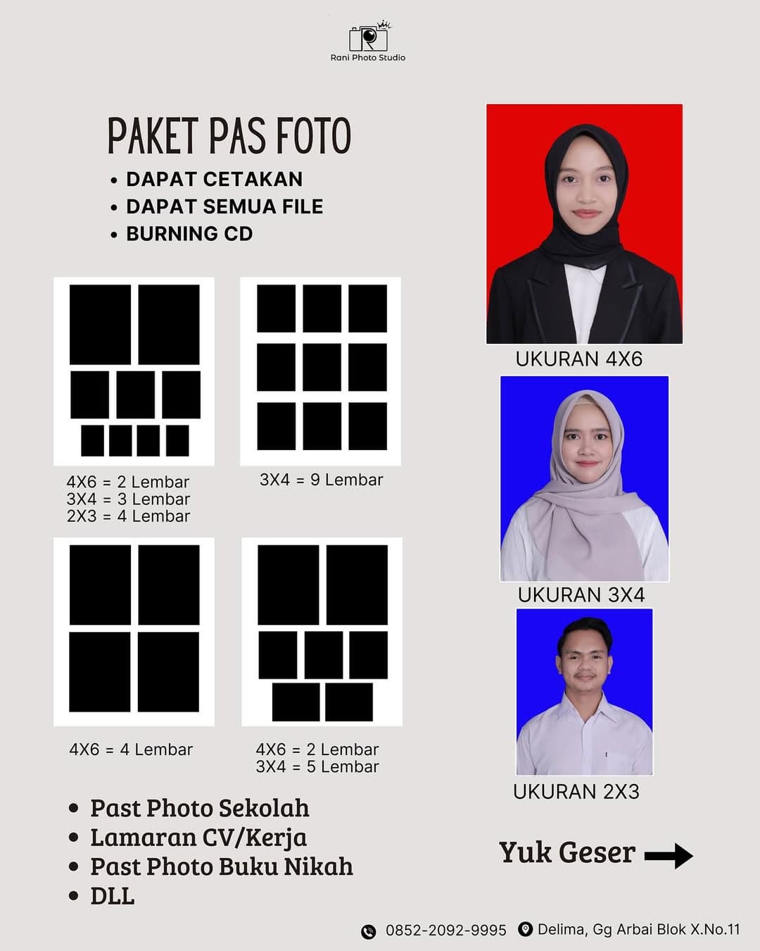 Paket Pas Foto